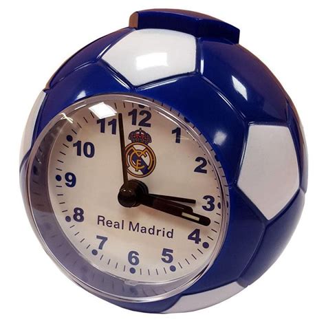Real Madrid F.C. Football Alarm Clock | Real madrid, Soccer accessories ...