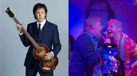 Paul McCartney hizo una aparición sorpresa en un concierto de Chad Smith Red Hot Chili Peppers