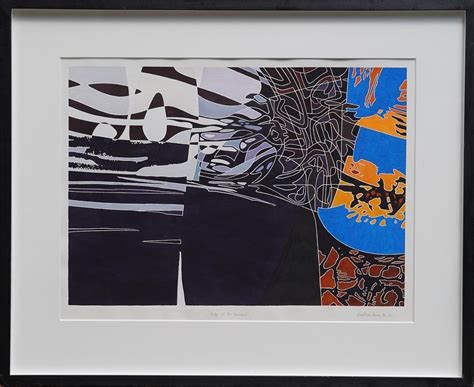 Gwyther Irwin - Edge of the Universe - British Abstract art watercolour
