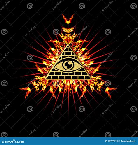 Eye Of Providence - All Seeing Eye Of God Vector Illustration | CartoonDealer.com #29327986