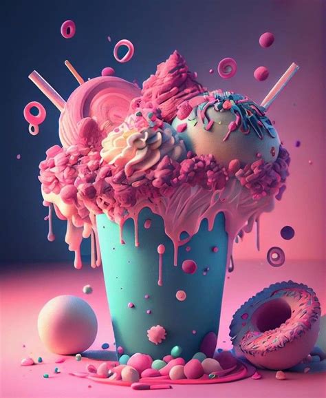 Pin By Maria Cunha On Pink Candy Art Food Illustration Art Food