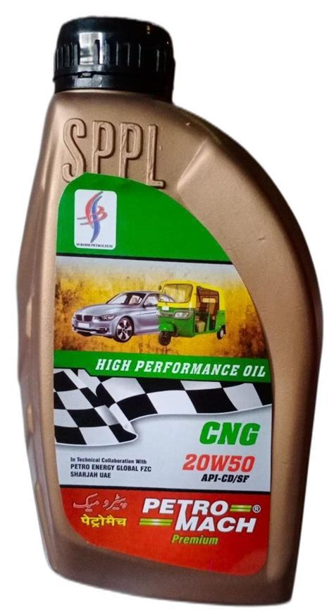 20W50 Petromach Premium CNG Oil Bottle Of 1 Litre At Rs 120 Bottle In