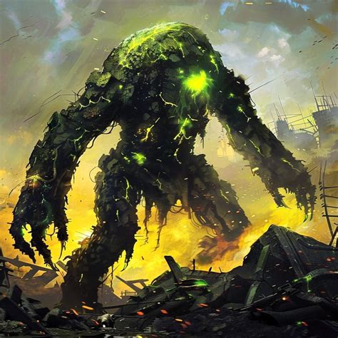 The Rise of the Radioactive Golem in a Post-Apocalyptic World