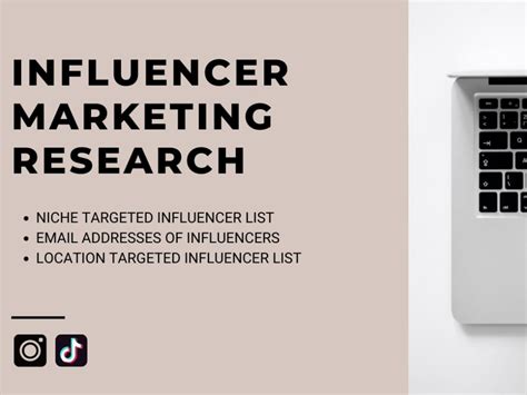 A Niche Targeted Instagramtiktok Influencer List Upwork