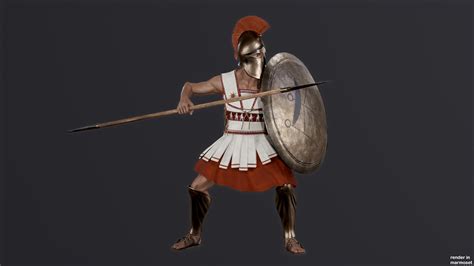 SPARTAN warrior HOPLITE in Characters - UE Marketplace