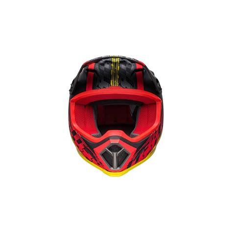 Casque Bell MX 9 Offset Mips Noir Rouge