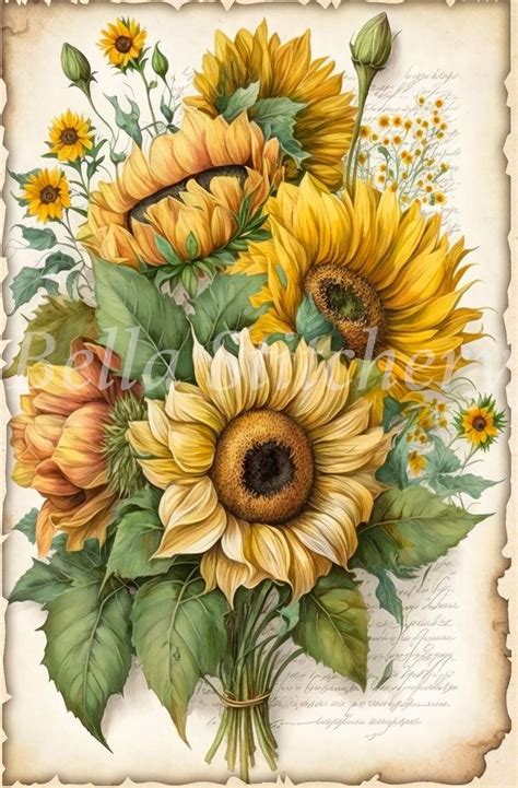 Pin By Xenia Picado On Im Genes Sunflower Art Sunflower Wall Art