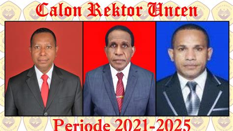 Calon Rektor Pilrek Uncen