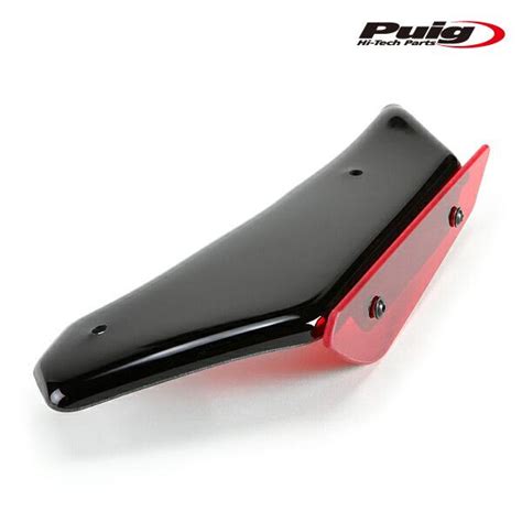 Puig R Side Spoiler Winglet Red Kawasaki Ninja