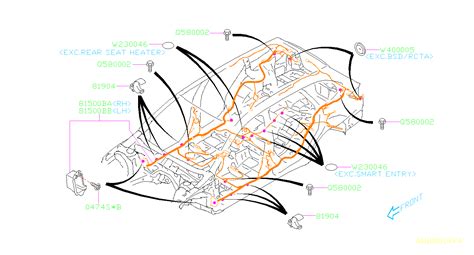 Subaru Eyesight Wiring Harness Outback