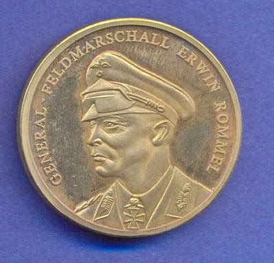 Medal Feldmarschall Erwin Rommel Wwii I