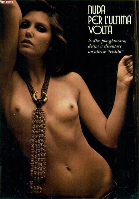 Naked Pia Giancaro Added 07 19 2016 By DragonRex