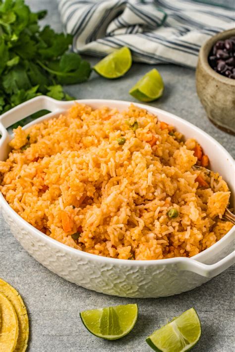 Easy Authentic Mexican Rice The Novice Chef