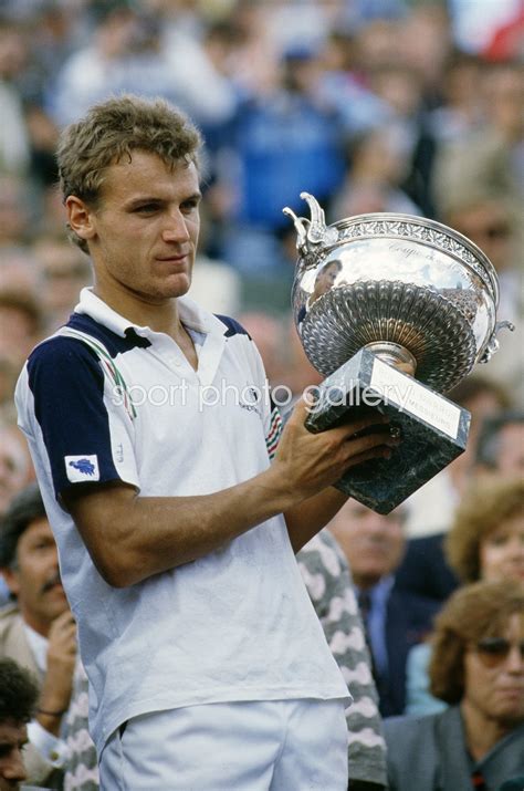 Mats Wilander Sweden French Open Champion 1985 Images | Tennis Posters