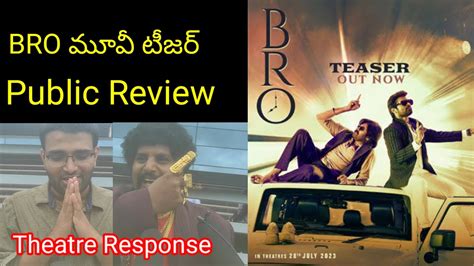 BRO Teaser Public Review BRO Public Talk Pawan Kalyan Sai Tej