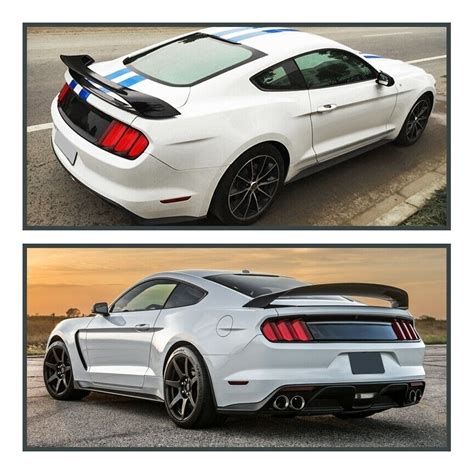 Spoiler Aleron Tipo Gt350r Para Ford Mustang 2015 2020 Meses Sin