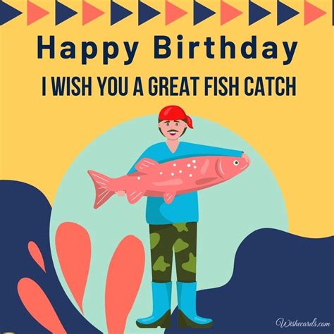 Happy Birthday Fishing Images And Cards For Fisherman