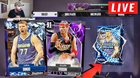 Dunktober Pack Opening For Diamond Luka Doncic Nba K Myteam Packs