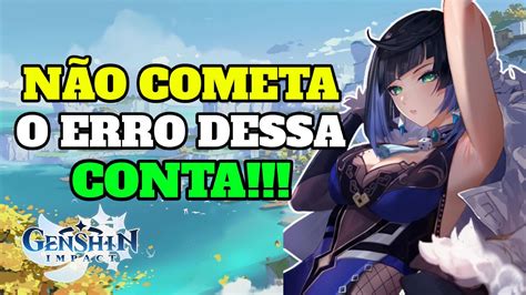 ANALISANDO CONTAS DOS INSCRITOS 360 Golias GENSHIN IMPACT YouTube