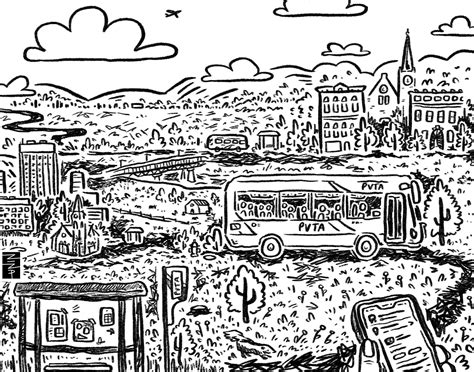 Students are complaining about the accuracy of the pvta bus tracker 1