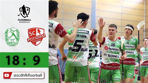 Highlights Floorball Bundesliga Sc Dhfk Leipzig Vs Fbc Havel