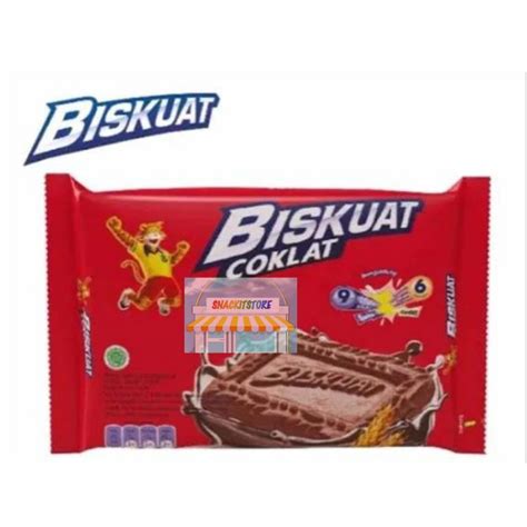 Jual BISKUAT Renteng Original Dan Coklat Isi 10 Pcs X 8 Gram Shopee