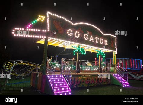 Fairground At Night Hi Res Stock Photography And Images Alamy