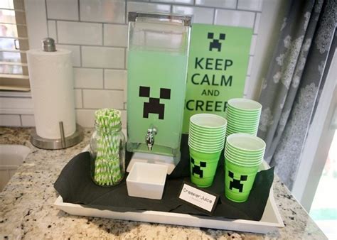 Minecraft Birthday Party Ideas Diy Inspired