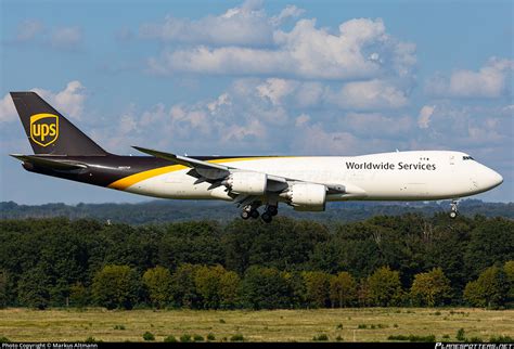 N607UP United Parcel Service UPS Boeing 747 8F Photo By Markus