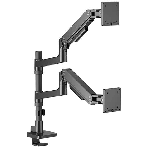 Brateck Heavy Duty Pole Mounted Dual Monitor Arm 17 49 Kmart