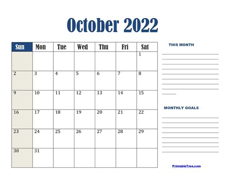 Free 2022 Calendar Printable Pdf – Printable Template Calendar