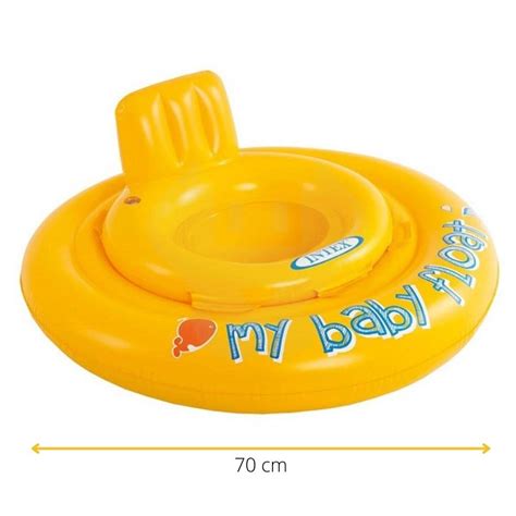 Intex Zwemband Baby Float Geel Cm Tot Kilogram Blokker