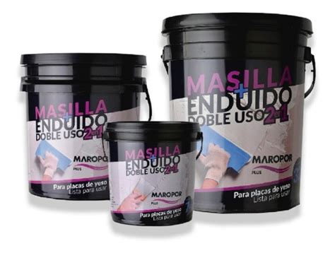 Masilla Y Enduído Dual Para Durlock Maropor Balde X 32 Kg ARQ