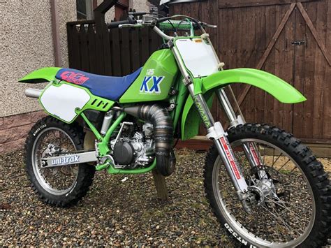 89 KX 125 fully restored | Kawasaki dirt bikes, Motocross, Bike