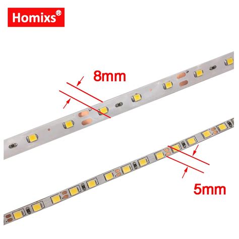 High Quality 5mm Width 5M 2835 600 Leds SMD LED Strip 12V Flexible 120