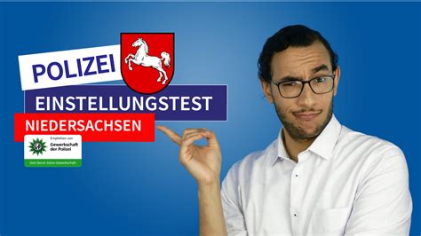 Einstellungstest Polizei Niedersachsen Aufgaben Ablauf Onlinetest üben