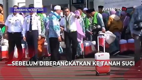 Koper Jemaah Haji Asal Surabaya Kedapatan Berisi Rokok Yang Bercampur