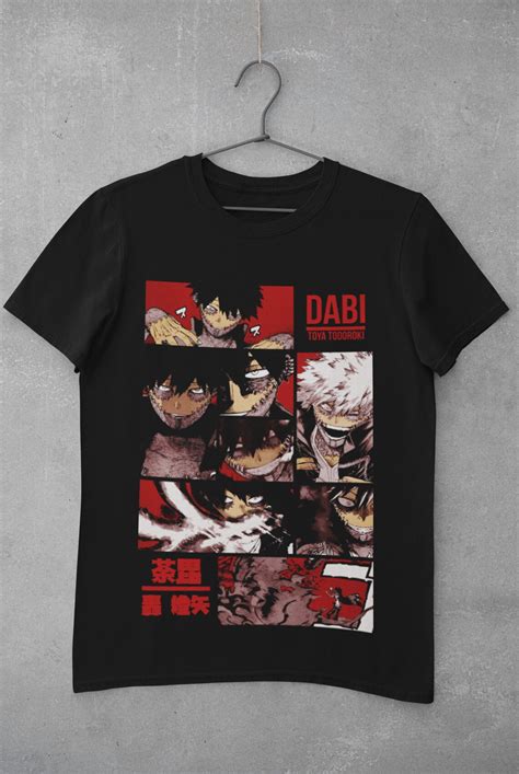 Unisex My Hero Academia T Shirt Dabi Dabi T Shirt Anime Etsy