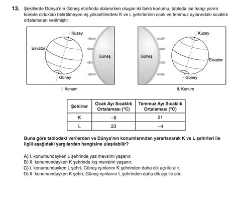 Merhaba arkadaşlar 2019 LGS Fen Bilimleri sorularını çözebilir misiniz