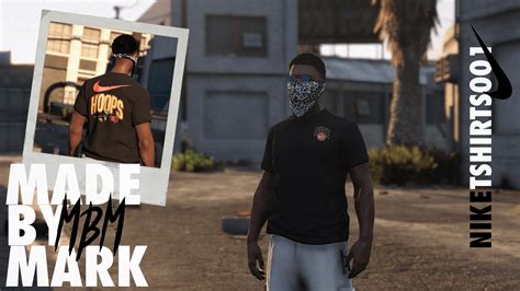 Nike T Shirt Pack For Mp Male Gta5