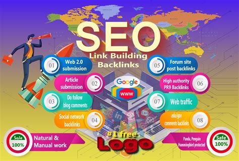I will do 100 Link Building in High DA sites, Seo Backlinks. for $10