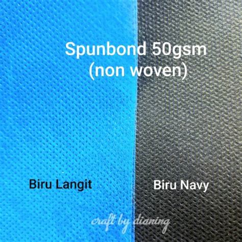 Jual Kain Spunbond Non Woven 50gsm Bahan Tas Dan Masker Shopee Indonesia