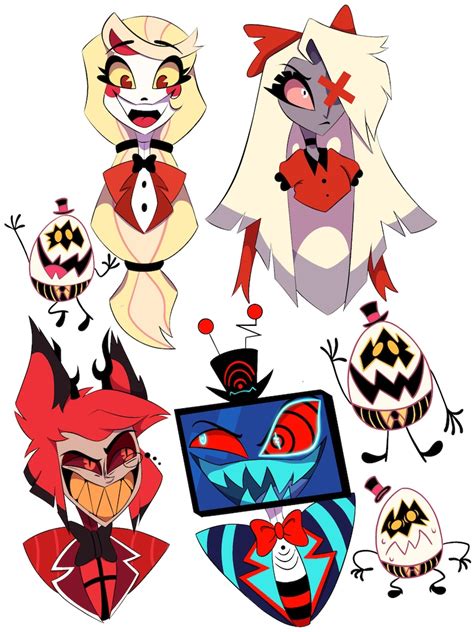 Hazbin Hotel Vox Holographic Sticker Etsy