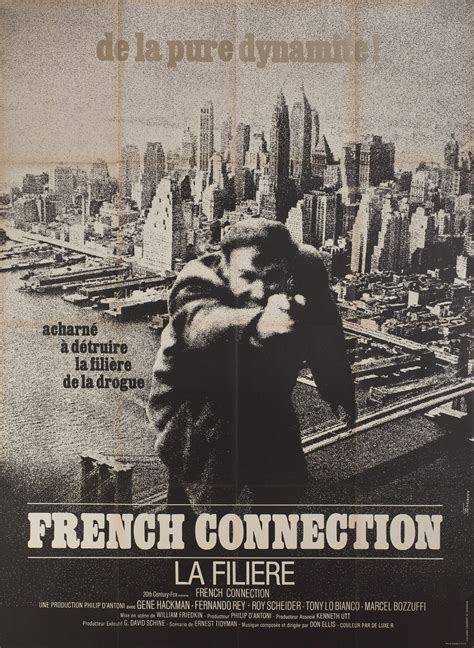 The French Connection Original 1971 French Grande Movie Poster ...