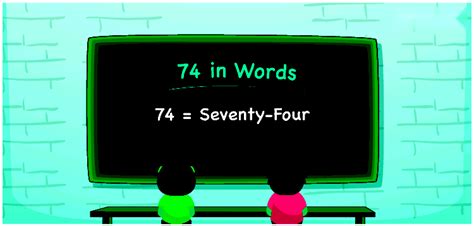 74 in Words - How to Write and Spell 74 in English Words