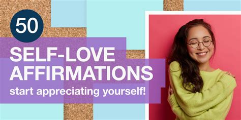 💖 50 Self Love Affirmations Start Appreciating Yourself