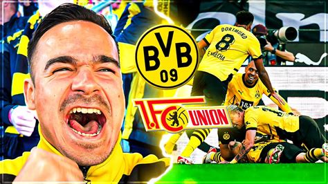 WAS EIN KRANKES SPIEL BVB Vs UNION BERLIN Stadionvlog YouTube