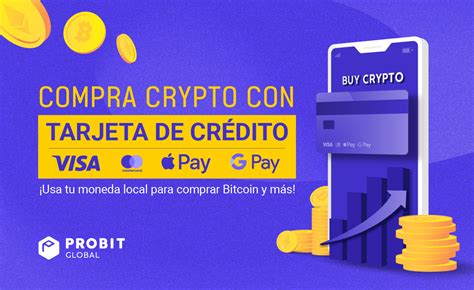 Compra Criptomonedas con tarjeta de crédito en ProBit Global ProBit