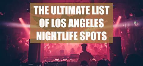 Los Angeles Nightlife Spots - Club Bookers