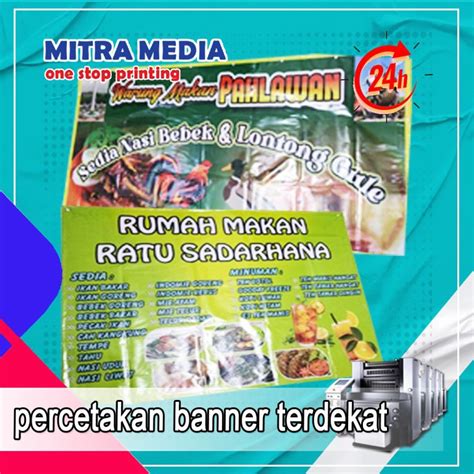 Percetakan Banner Terdekat 24 Jam Mitra Media Percetakan Bekasi 0813